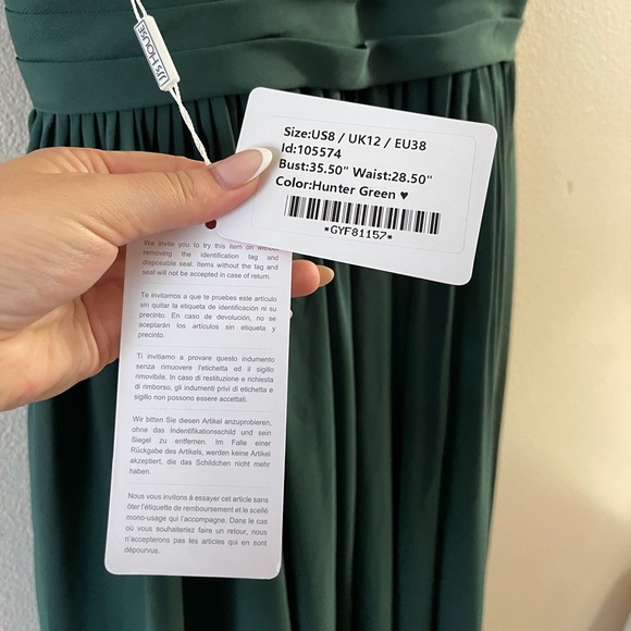 JJs House Dresses Jjs House Emerald Green Maxi Evening Prom Wedding